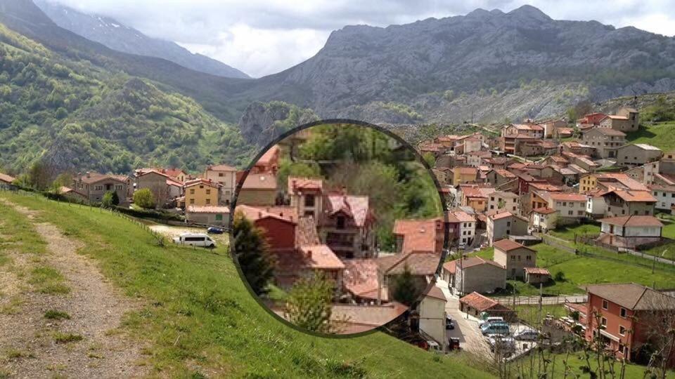 Hotel Rural Pena Castil Sotres Kültér fotó